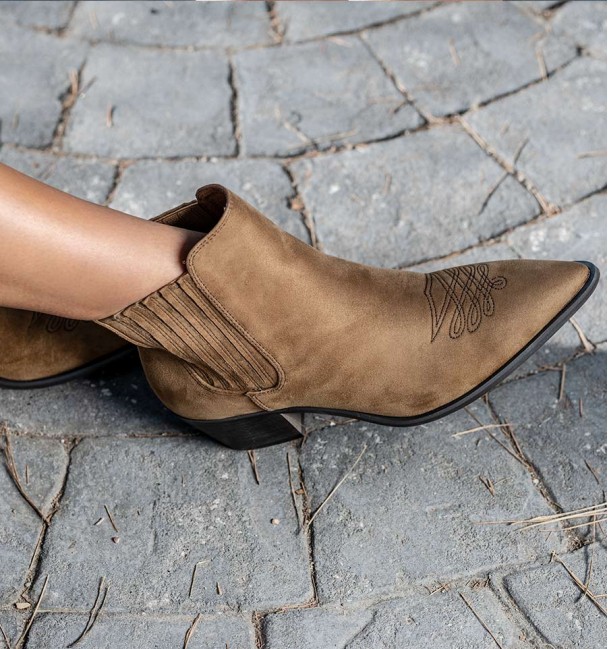 Botines Aticama Camel Botines Aticama Camel