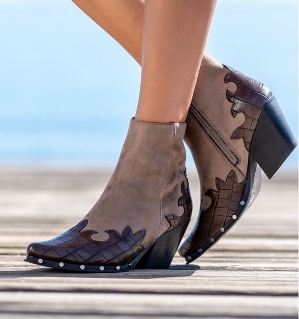 Botines Allende Cafe Taupe