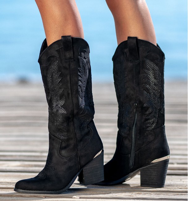 Botas Altas Baylor Negro
