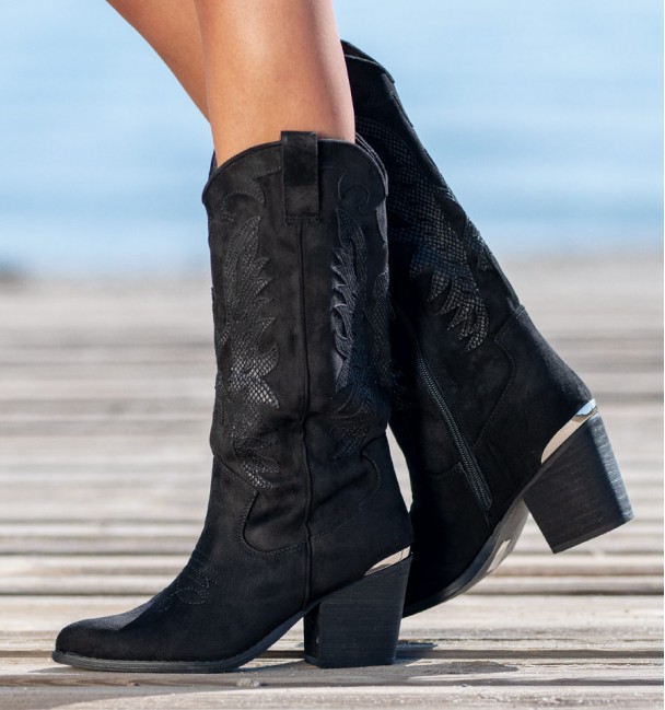 Botas Altas Baylor Negro Botas Altas Baylor Negro