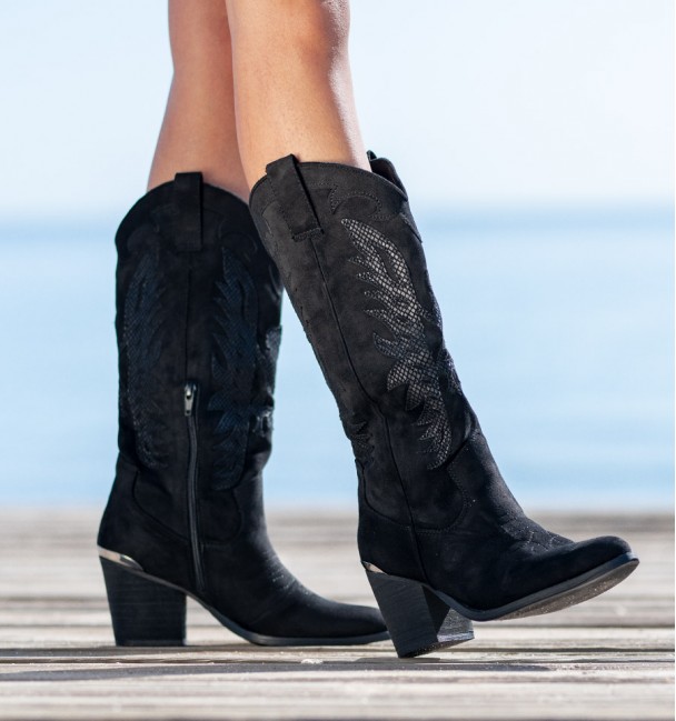 Botas Altas Baylor Negro Botas Altas Baylor Negro