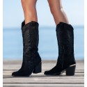 Black High Boots Baylor