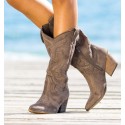 Botas Tejas Taupe