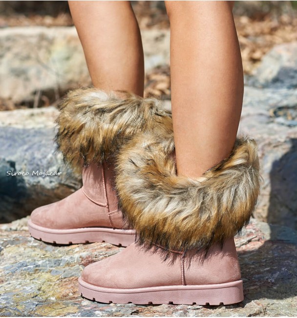 Kazal Pink Australian Boots