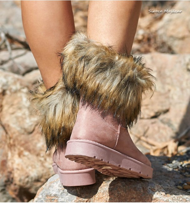 Botas Australianas Kazal Rosa Botas Australianas Kazal Rosa