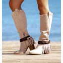 Botas Altas Belton Bege