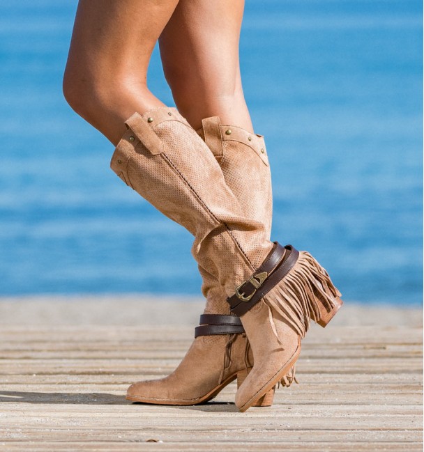 Botas Altas Belton Kaki