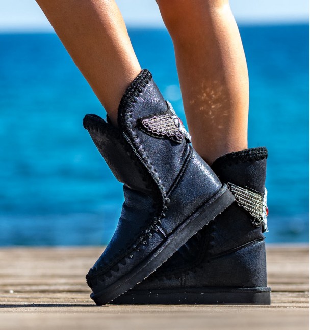 Maldon Black Australian Boots