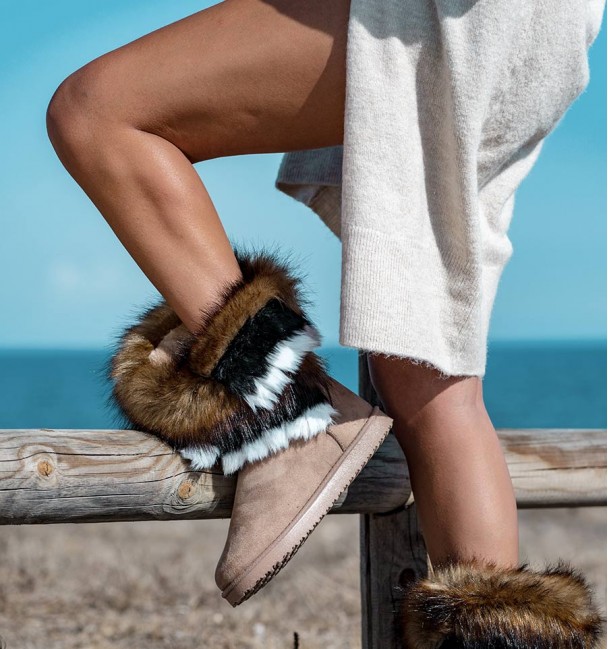 Popio Khaki Australian Boots