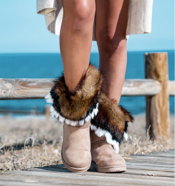 Botas Australianas Popio Caqui