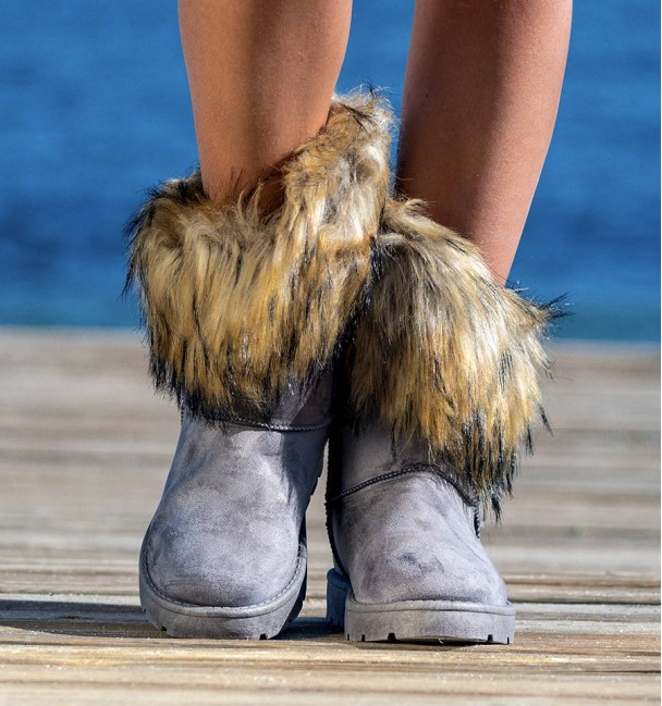 Botas Australianas Kazal Cinzeto Botas Australianas Kazal Cinzeto
