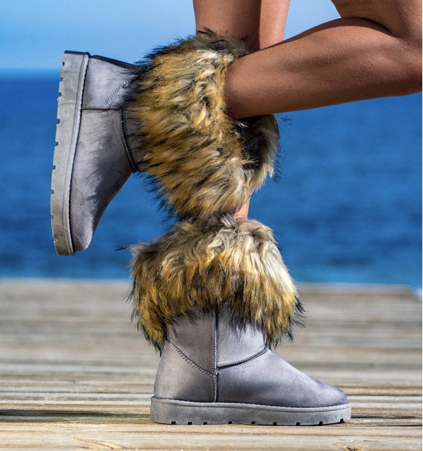 Botas Australianas Kazal Cinzeto Botas Australianas Kazal Cinzeto