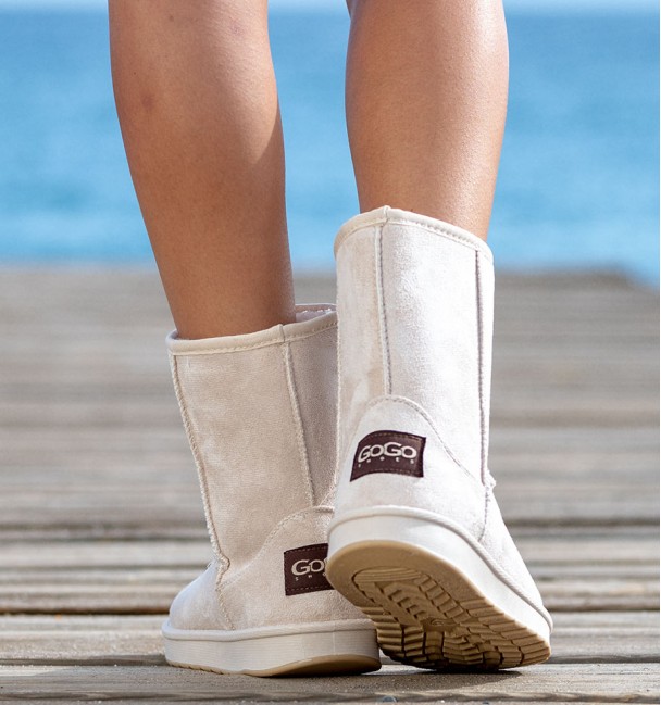 Beige Australian Boots Ballan