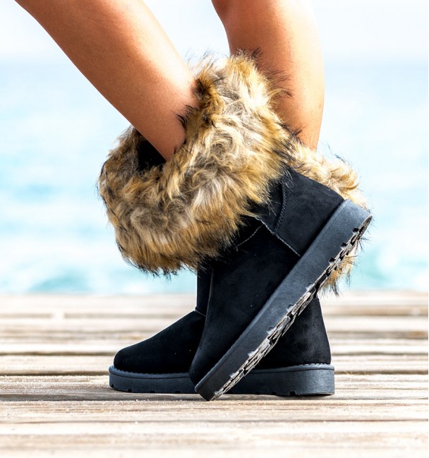 Botas Australianas Kazal Preto Botas Australianas Kazal Preto