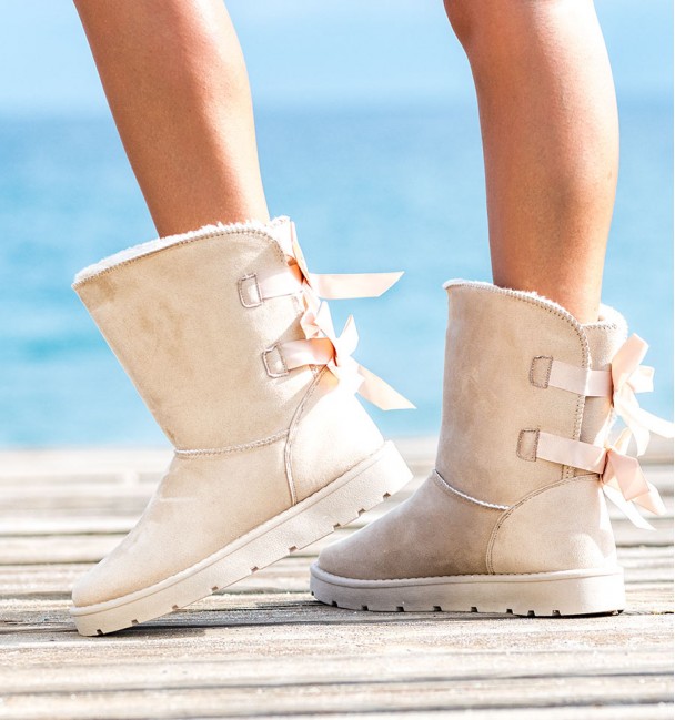 Botas Australianas Cocamba Beige Botas Australianas Cocamba Beige