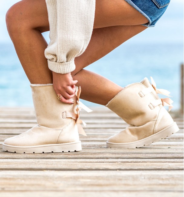 Cocamba Beige Australian Boots