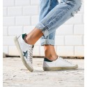 White Green Lyra Sneakers