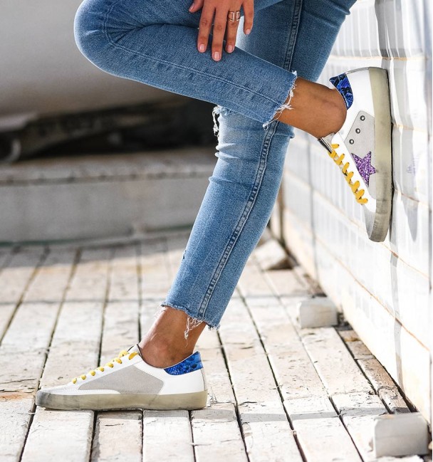 Sand Purple Blue Lyra Sneakers Sand Purple Blue Lyra Sneakers