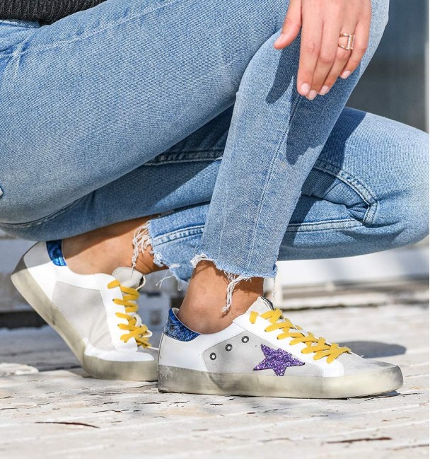 Sand Purple Blue Lyra Sneakers Sand Purple Blue Lyra Sneakers