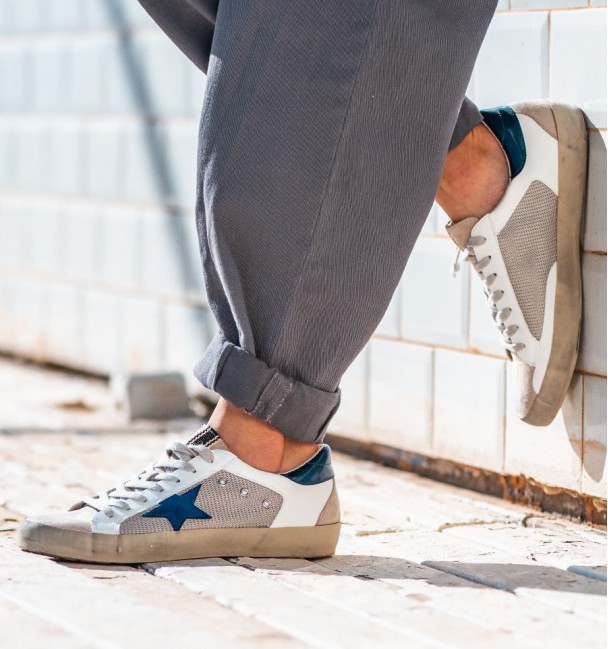 Tenis Lyra Areia Azul Marinho