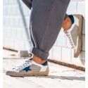 Navy Blue Sand Lyra Sneakers