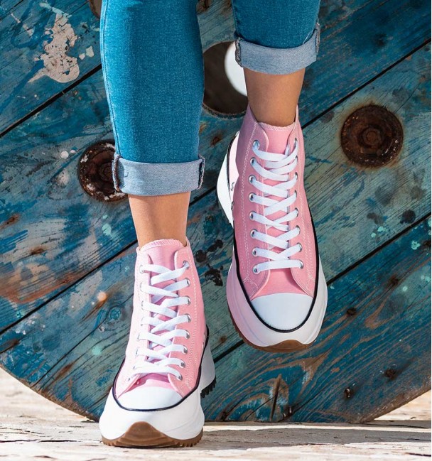 Basket Pink Sneakers