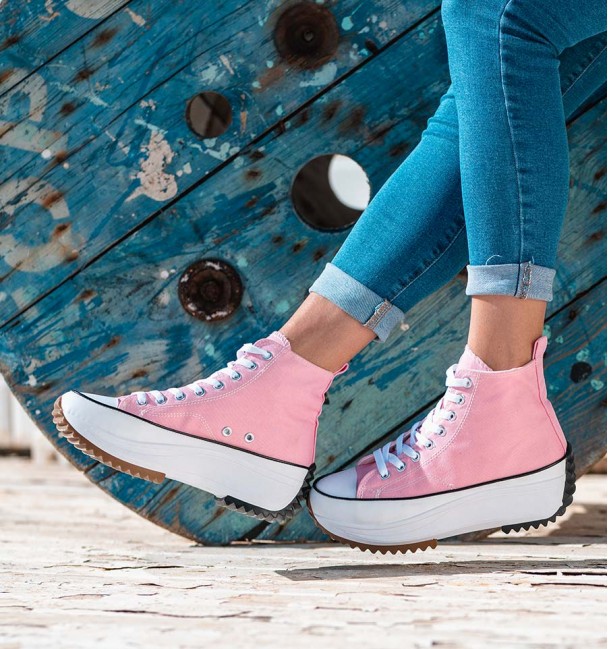 Tenis Basket Rosa