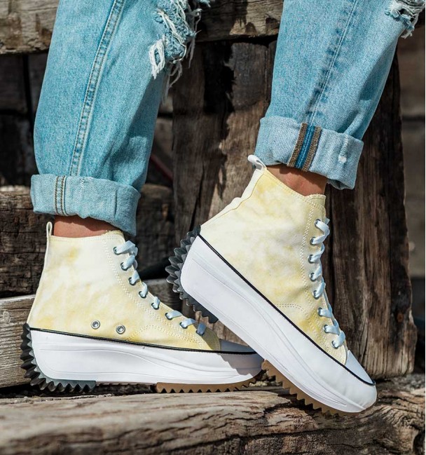 Basket Faded Yellow Sneakers Basket Faded Yellow Sneakers