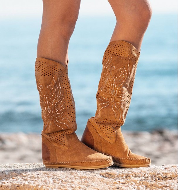 Camel Indian Boots Wakanda