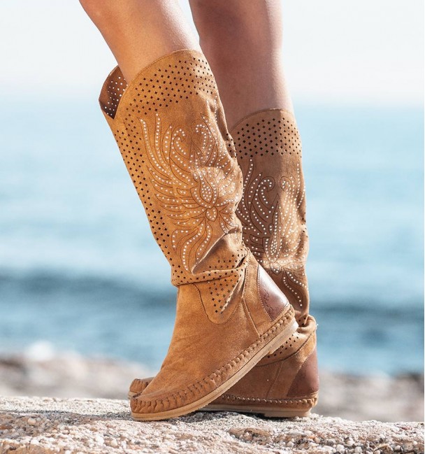 Botas indias Wakanda Camel