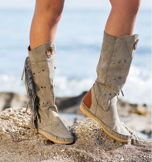 Botas indias Topanga Verde