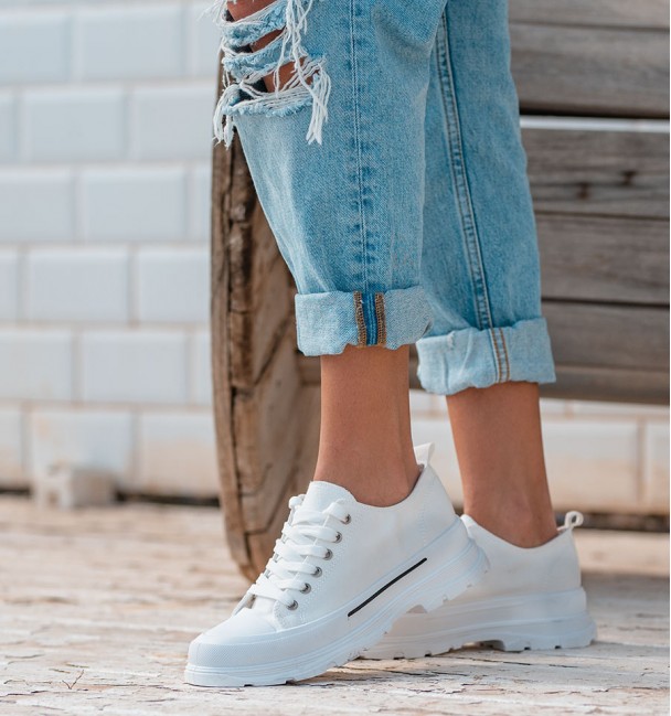 WHITE TRAINERS MON WHITE TRAINERS MON