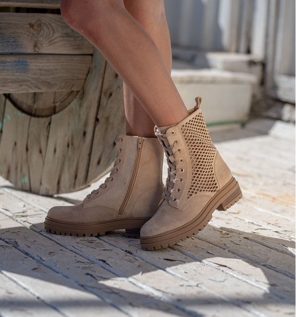 Norgay Beige Boots Norgay Beige Boots