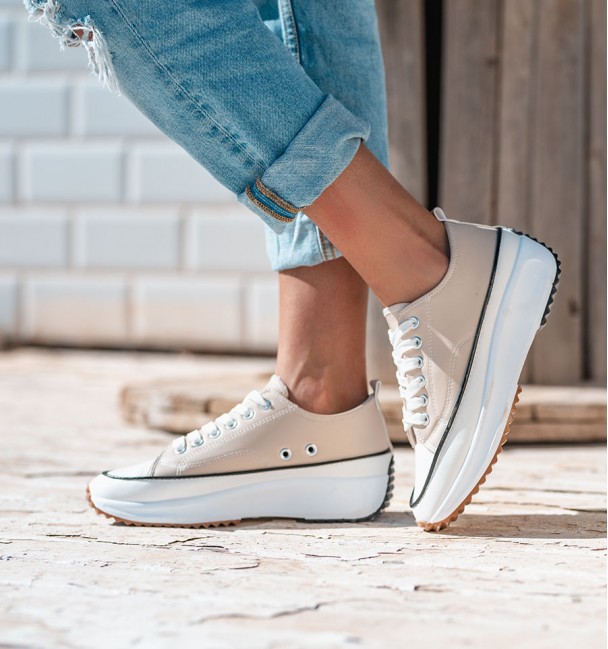 Deportivas Caddy Beige Punk