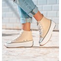 Tenis Basket Bege Punk