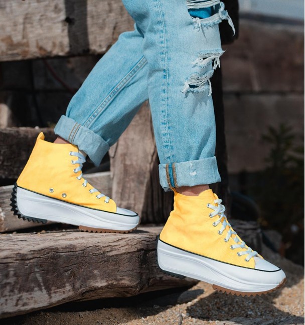 Basket Yellow Sneakers Basket Yellow Sneakers