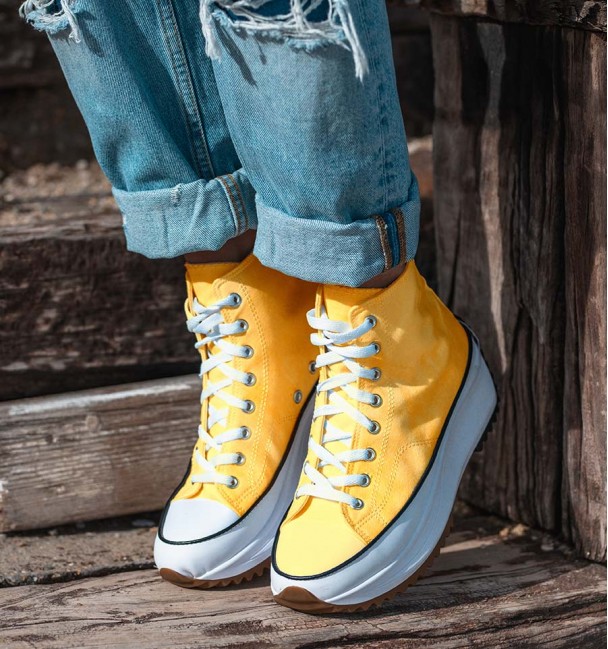 Basket Yellow Sneakers Basket Yellow Sneakers