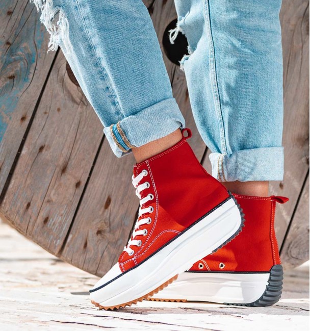 Basket Red Sneakers Basket Red Sneakers