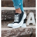 DEPORTIVAS MON BLANCO NEGRO
