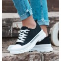 DEPORTIVAS MON BLANCO NEGRO