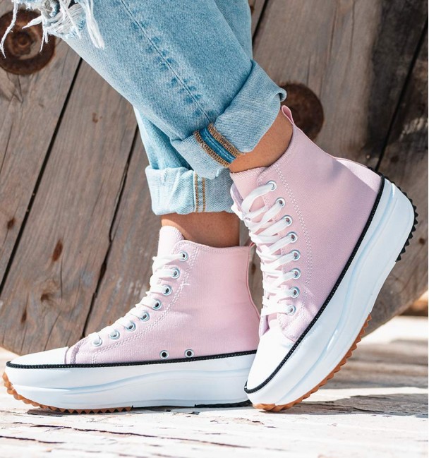 Tenis Basket Rosa claro