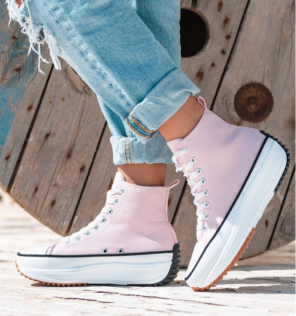 Basket Pink Sneakers