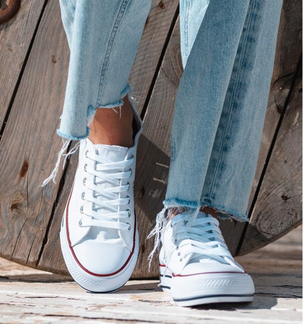 White Maya Sneakers White Maya Sneakers