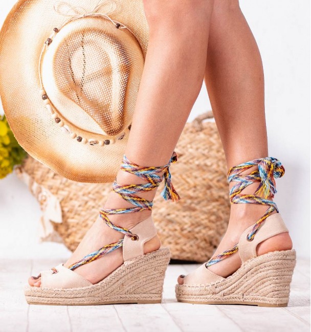 Beige Wedges Perissa Beige Wedges Perissa