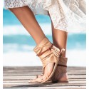 Botas Sandalias Barbados Beige