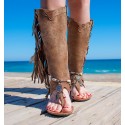 Sandals Boots Santacruz Camel