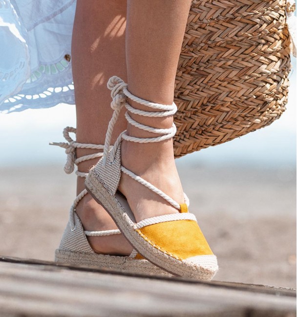 Yellow Balos Espadrilles Yellow Balos Espadrilles