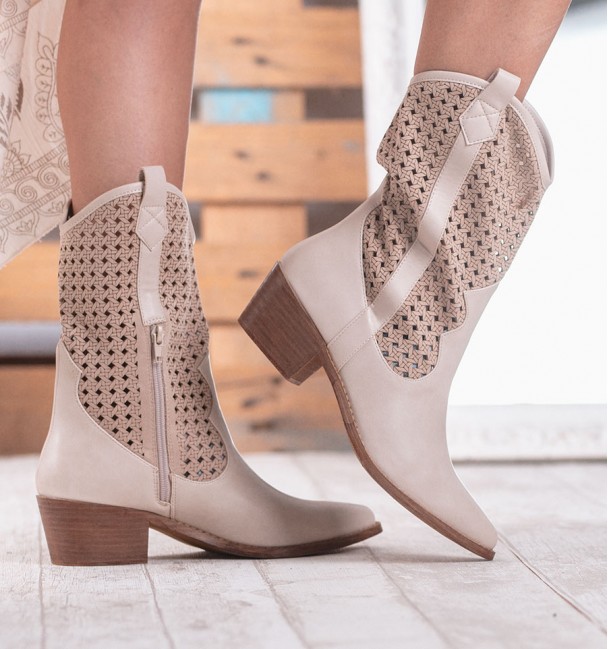 Botas Fear Beige Botas Fear Beige