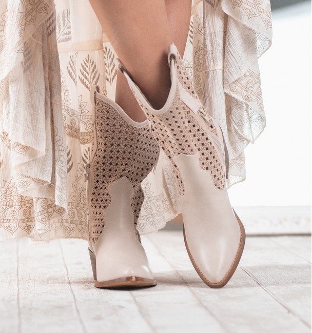 Botas Fear Bege Botas Fear Bege