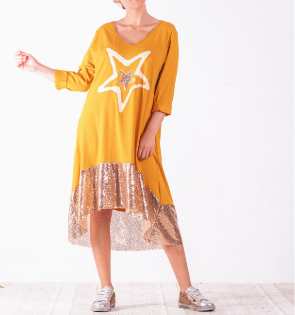 Bogatell Mustard Dress